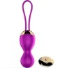 Vibrating Silicone Kegel Balls USB 7 Function- wibrujące kulki gejszy (fioletowe) Vibrating Silicone Kegel Balls USB 7 Function- wibrujące kulki gejszy (fioletowe)